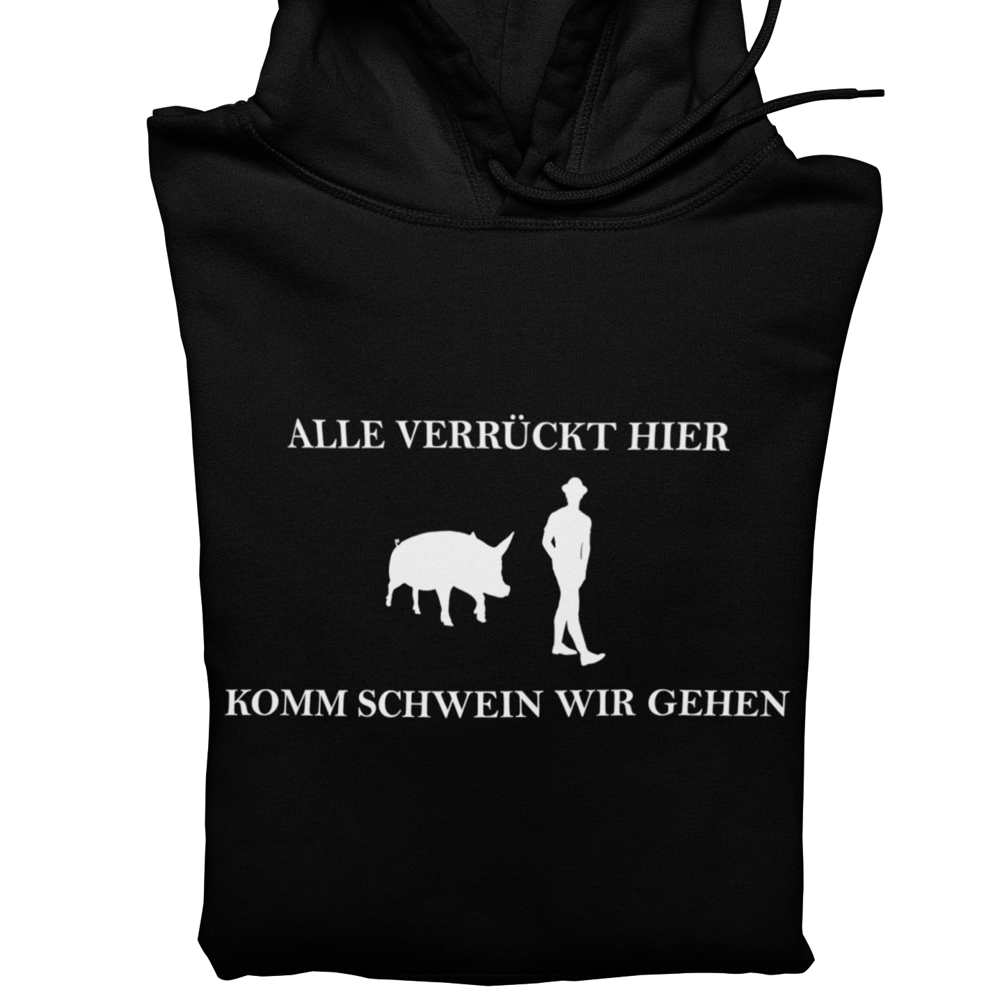 Komm Schwein  - Unisex Hoodie