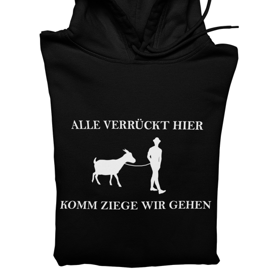 Komm Ziege  - Unisex Hoodie