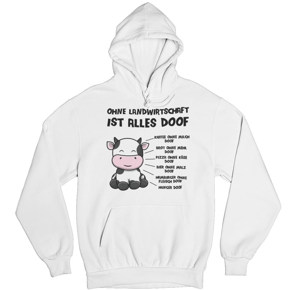 Ohne Landwirtschaft  - Unisex Hoodie