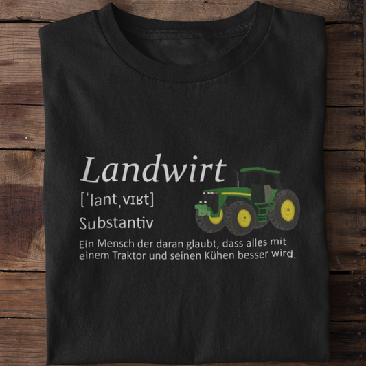 Landwirt/-in Definition  - Unisex Shirt