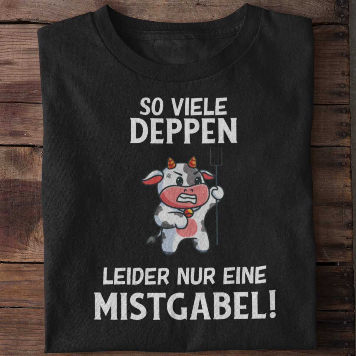 So viele Deppen  - Unisex Shirt