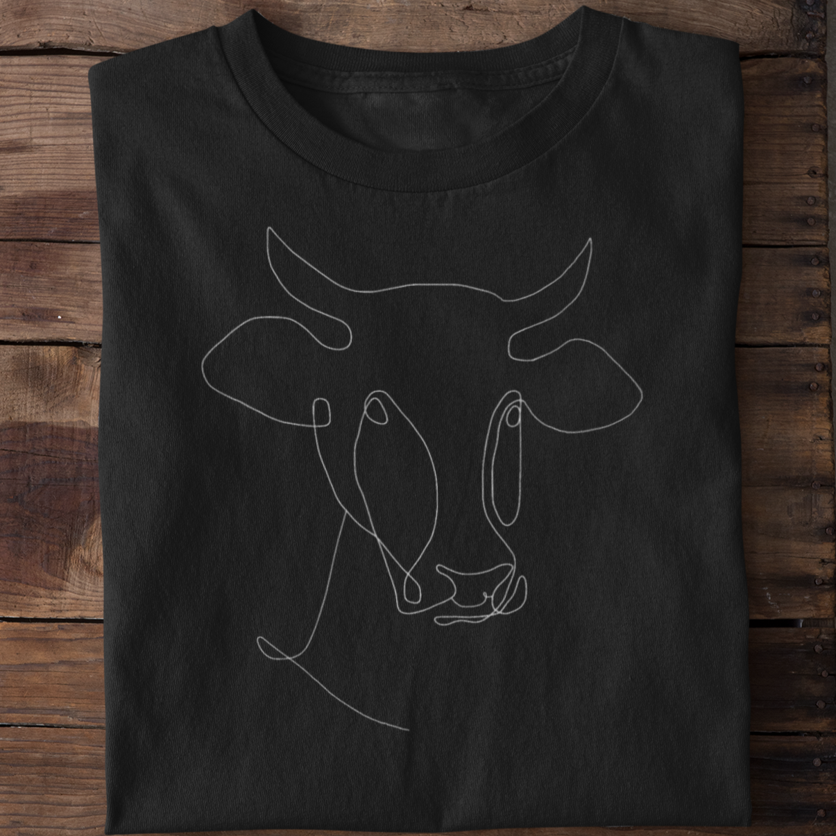 Kuh Line Art  - Unisex Shirt