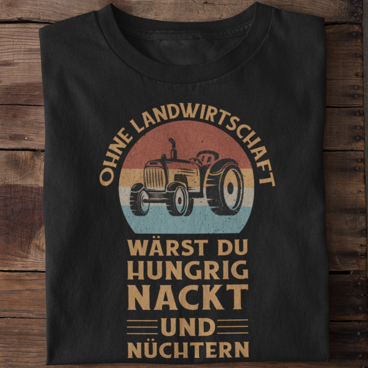 Hungrig, Nackt und Nüchtern  - Unisex Shirt