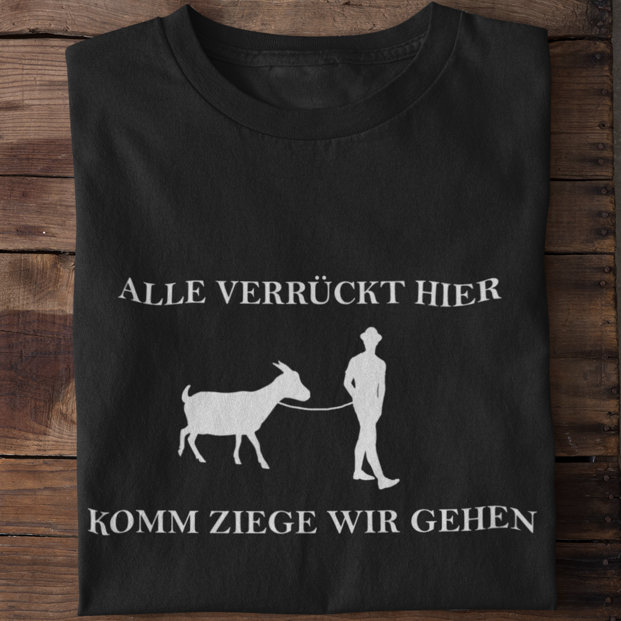 Komm Ziege  - Unisex Shirt