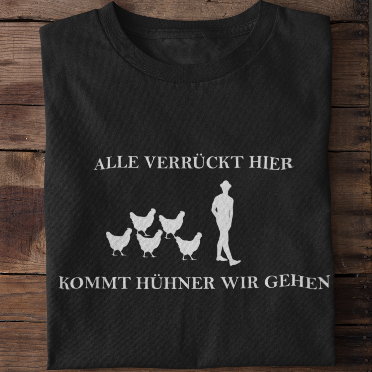 Kommt Hühner  - Unisex Shirt