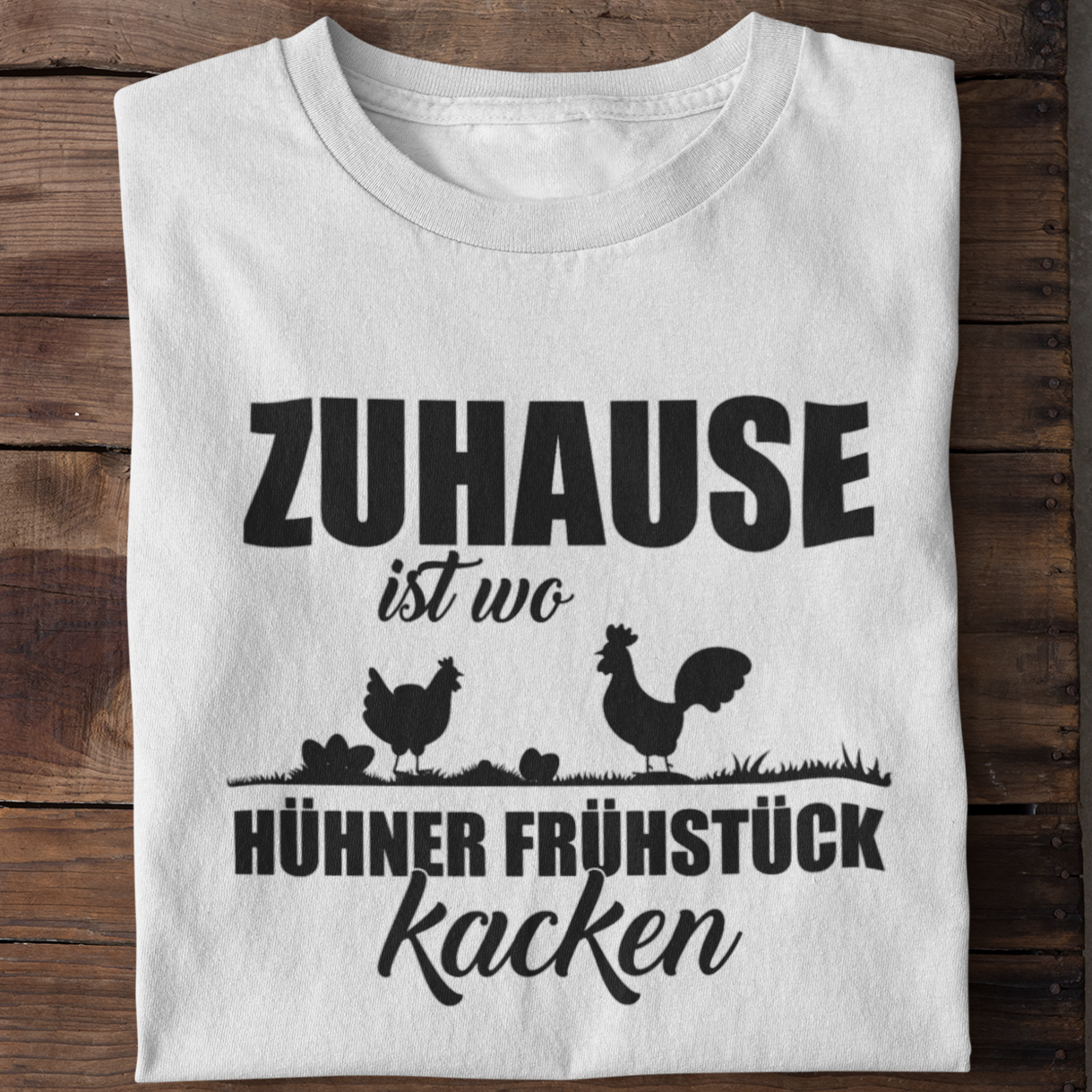 Frühstück kacken - Unisex Shirt