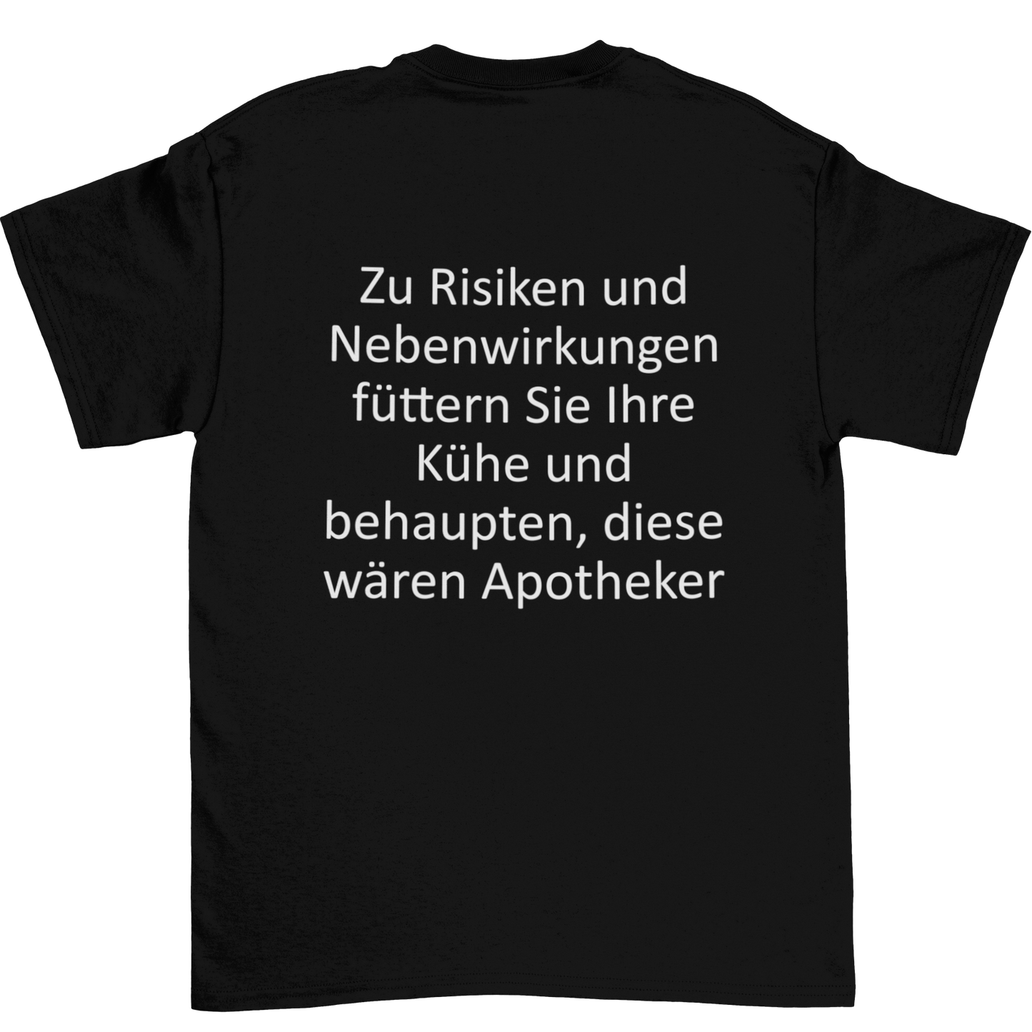 Zu Risiken (Backprint)  - Unisex Shirt