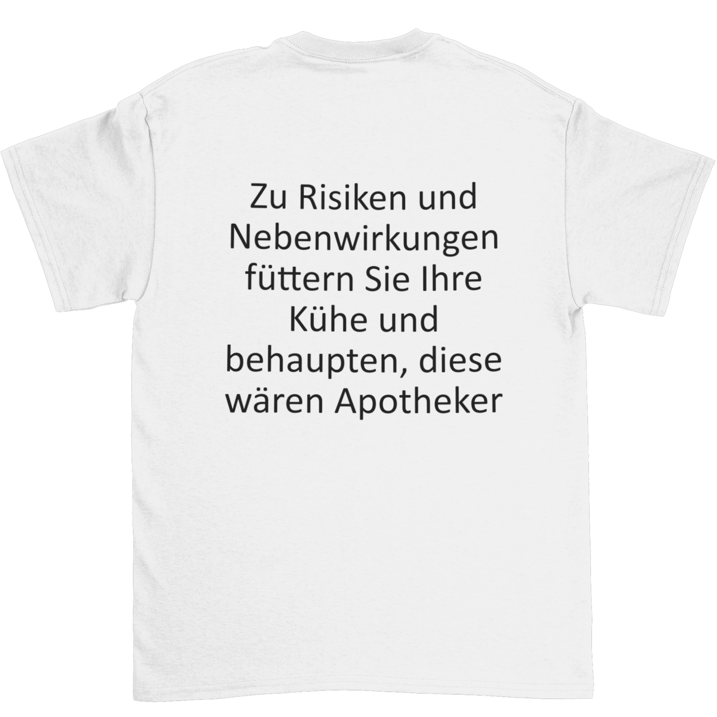 Zu Risiken (Backprint)  - Unisex Shirt