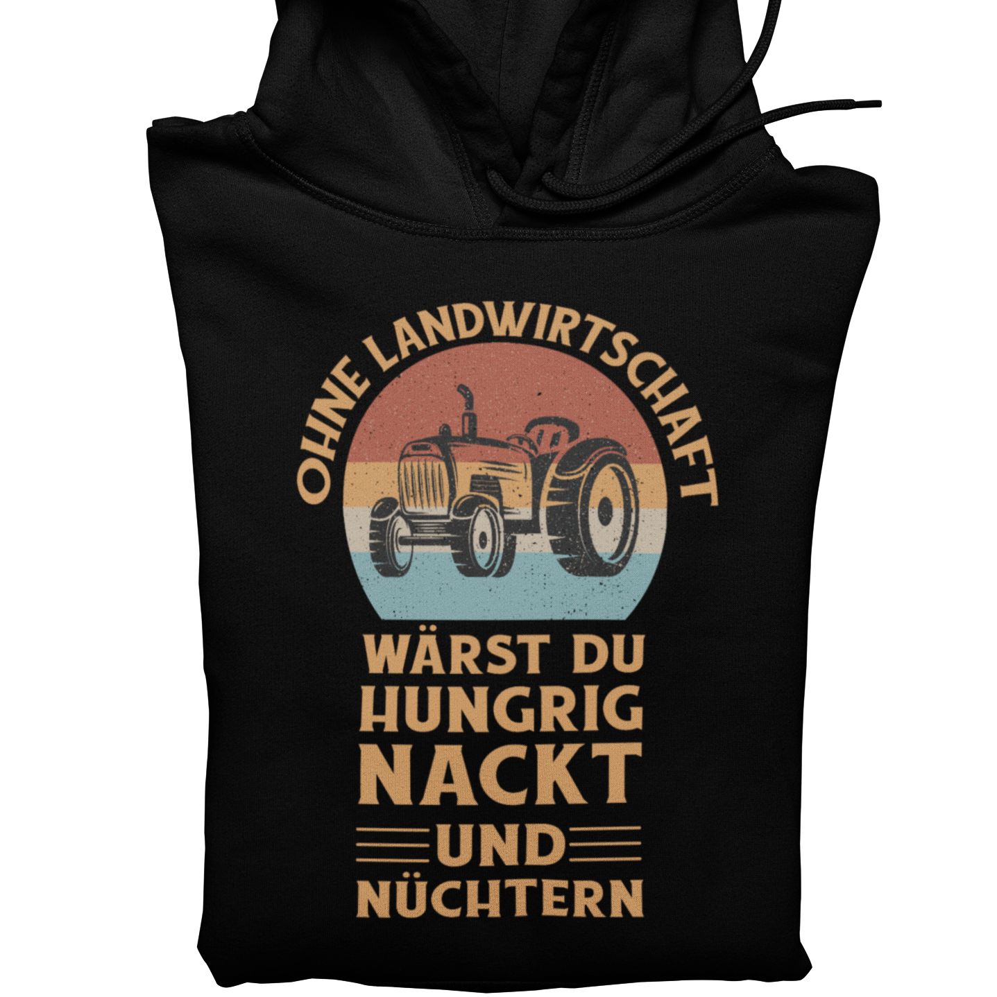 Hungrig, Nackt und Nüchtern  - Unisex Hoodie