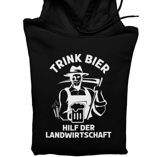 Hilf der Landwirtschaft - Unisex Hoodie