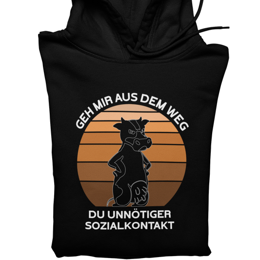 Unnötiger Sozialkontakt  - Unisex Hoodie