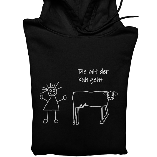 Die mit der Kuh geht  - Unisex Hoodie