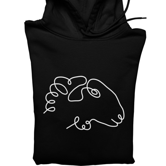 Line Art Schaf  - Unisex Hoodie