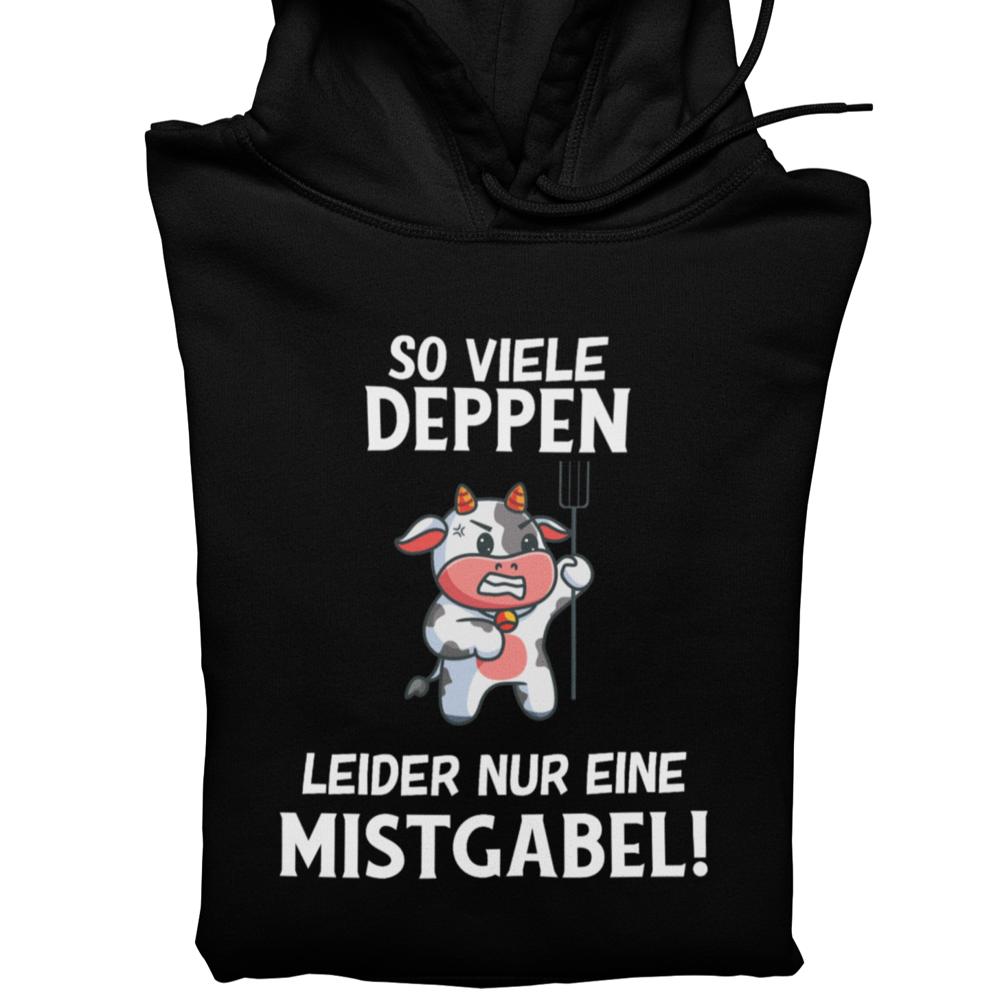 So viele Deppen  - Unisex Hoodie