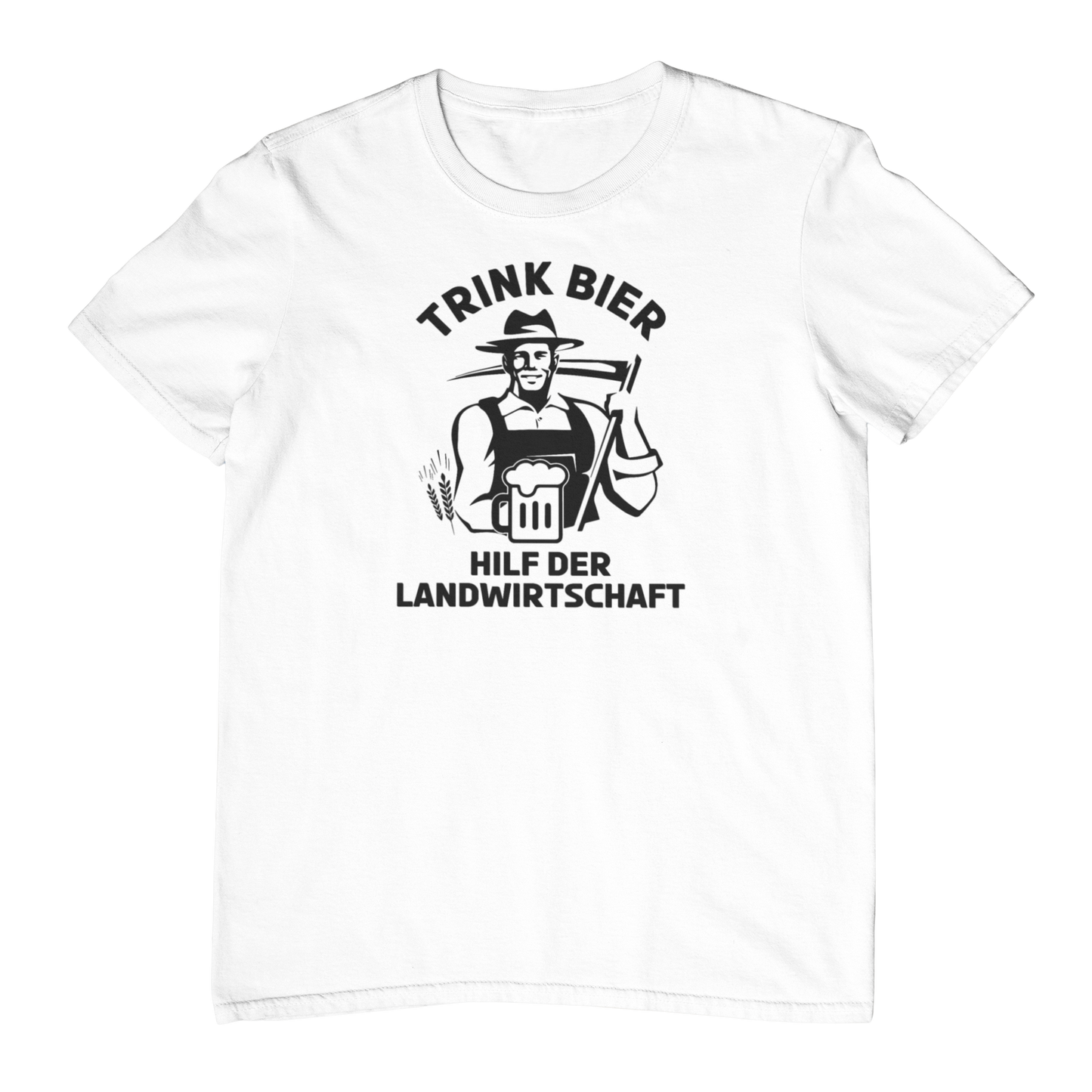 Hilf der Landwirtschaft - Unisex Shirt