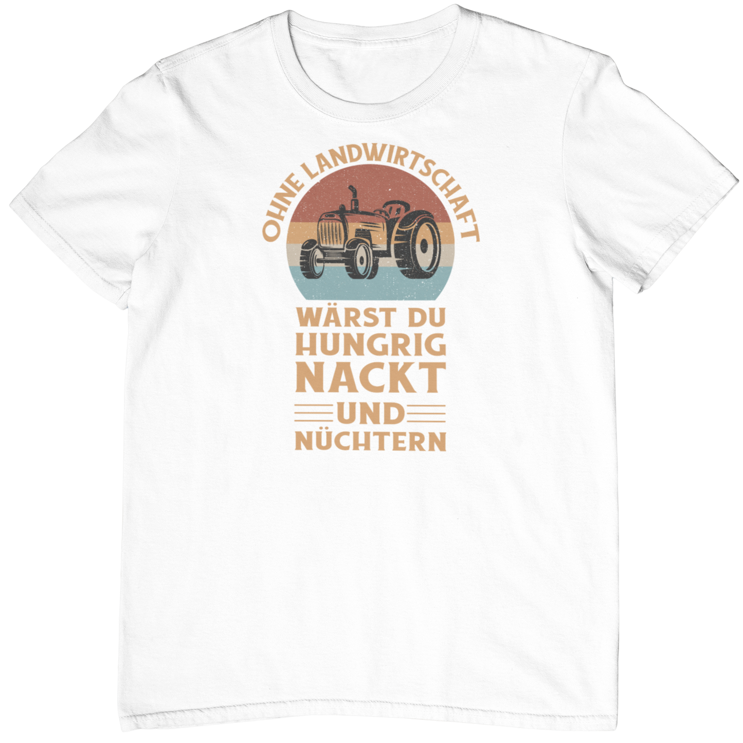 Hungrig, Nackt und Nüchtern  - Unisex Shirt