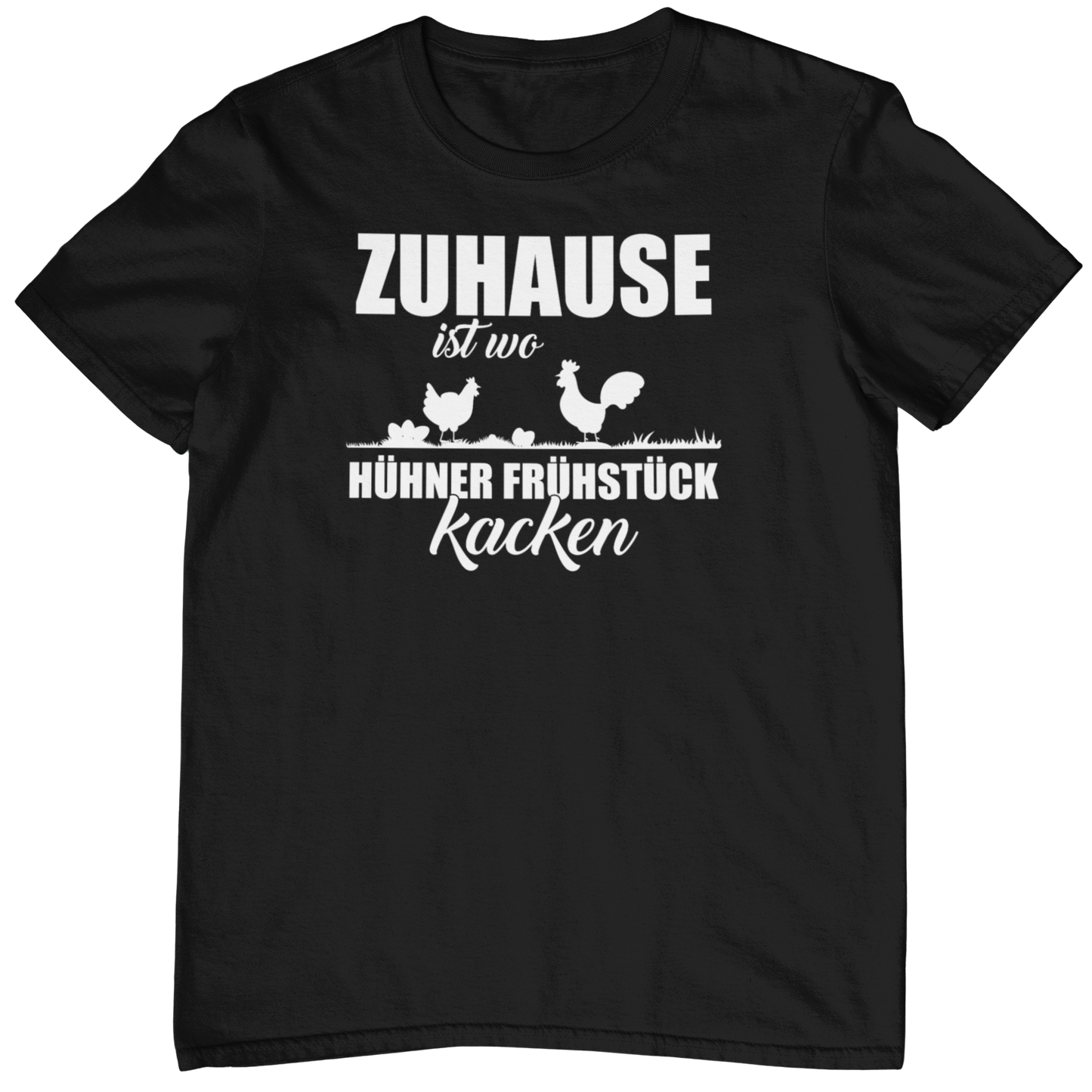 Frühstück kacken - Unisex Shirt