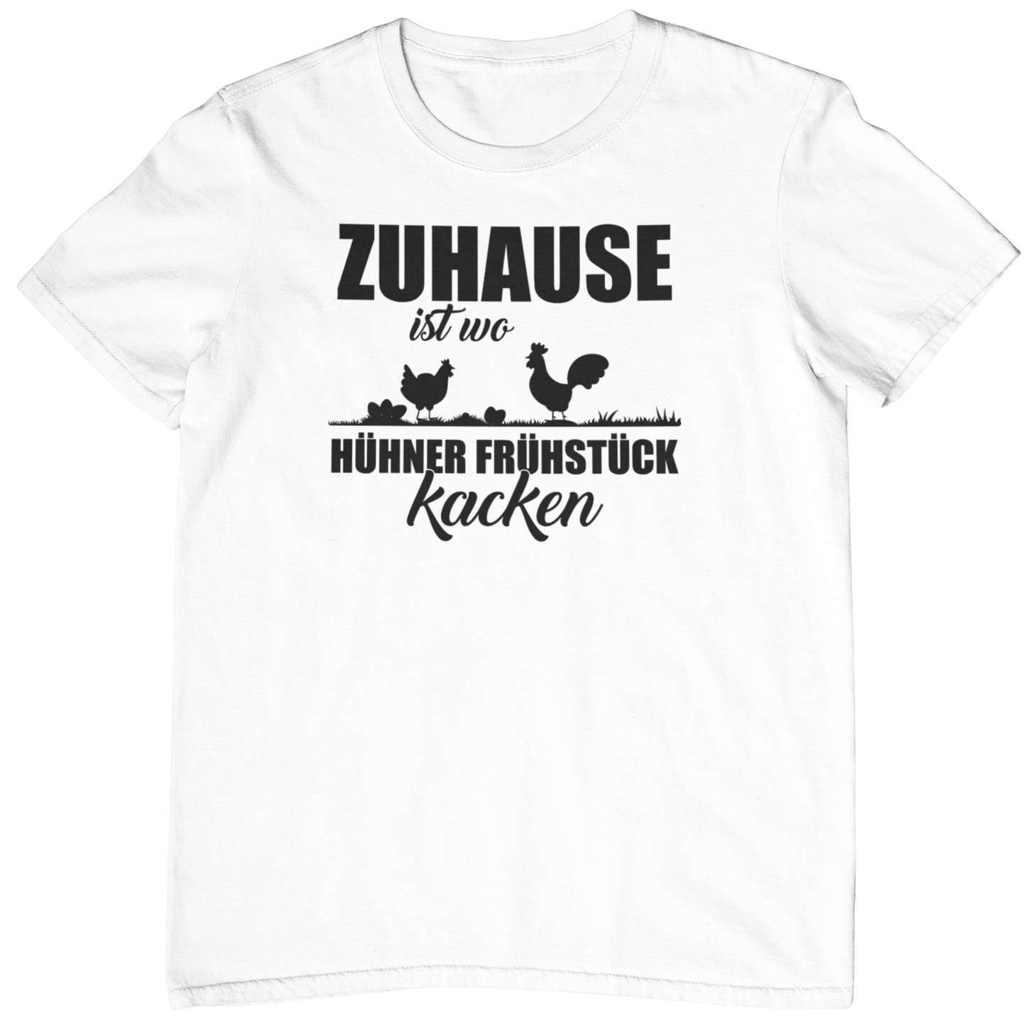 Frühstück kacken - Unisex Shirt